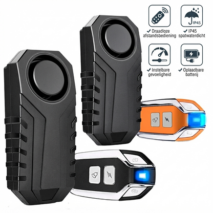 VeloReady AlarmGuard™ | Slim anti-diefstalalarm voor fietsen en e-bikes