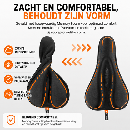 VeloComfort Gel Zadelhoes – Minder zadelpijn, meer fietsplezier