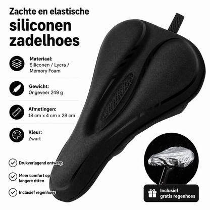 VeloComfort Gel Zadelhoes – Minder zadelpijn, meer fietsplezier
