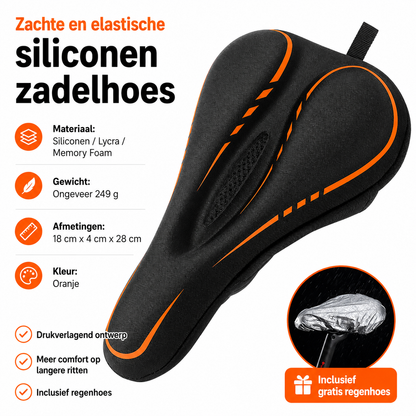 VeloComfort Gel Zadelhoes – Minder zadelpijn, meer fietsplezier