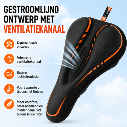 VeloComfort Gel Zadelhoes – Minder zadelpijn, meer fietsplezier