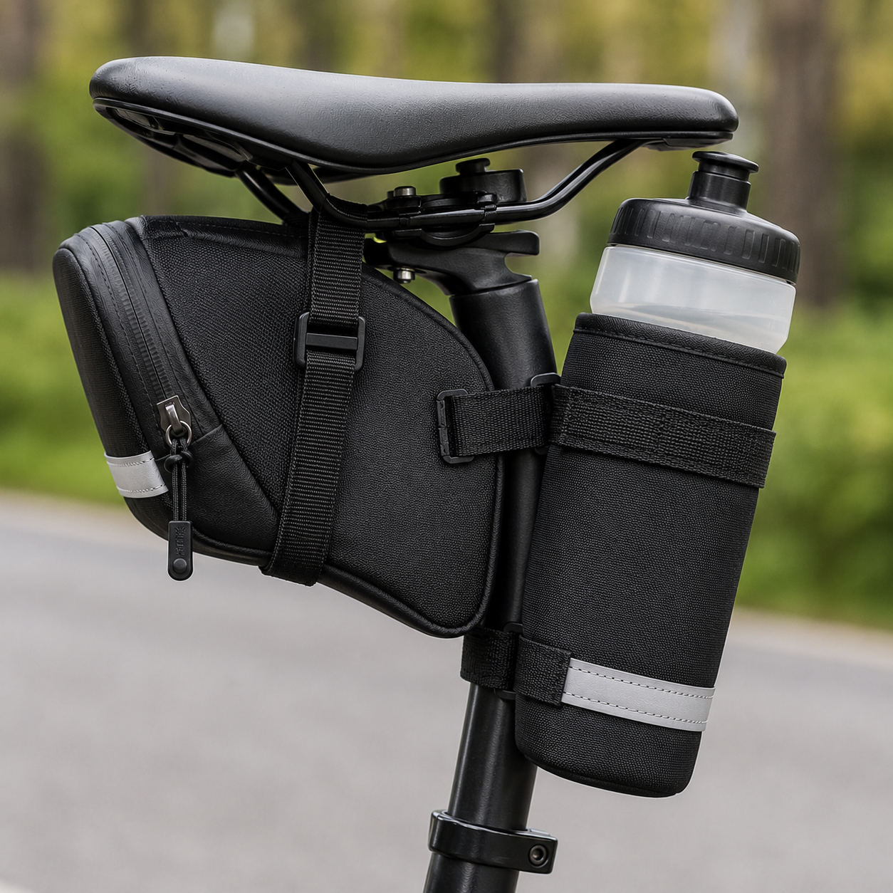 “VeloReady CarryGo™ – Ruime Waterdichte Fietszadeltas”