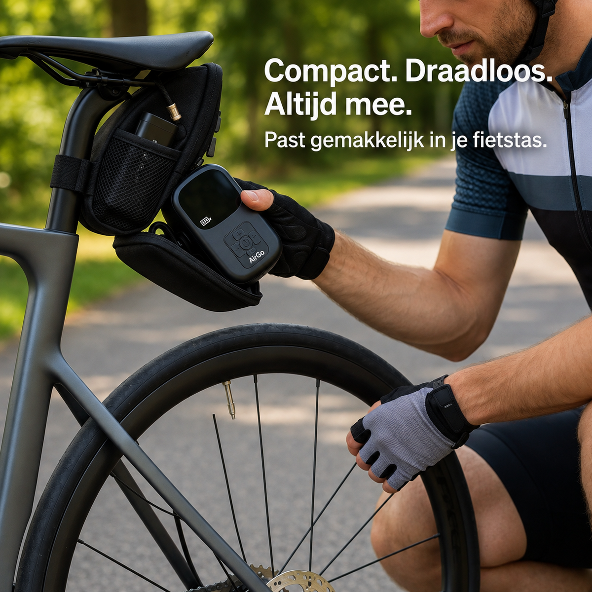 AirGo™ – Altijd je fietsband op de juiste druk