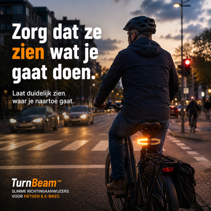 VeloReady TurnBeam™ Draadloze Richtingaanwijzer voor Fiets
