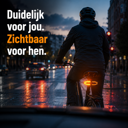 VeloReady TurnBeam™ Draadloze Richtingaanwijzer voor Fiets