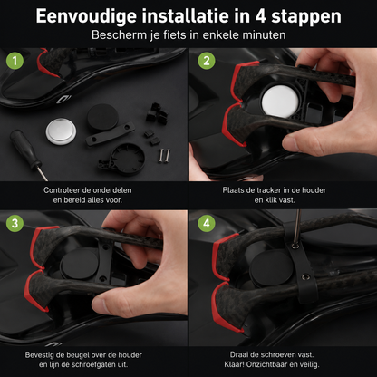 VeloReady HiddenTag™ | Verborgen AirTag-houder voor je fiets