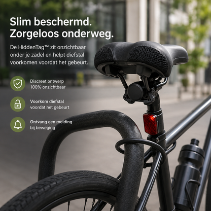 VeloReady HiddenTag™ | Verborgen AirTag-houder voor je fiets