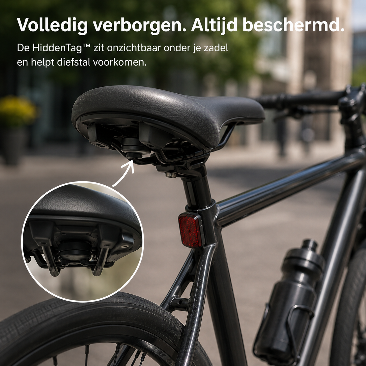 VeloReady HiddenTag™ + Originele Apple AirTag | Complete set voor maximale gemoedsrust
