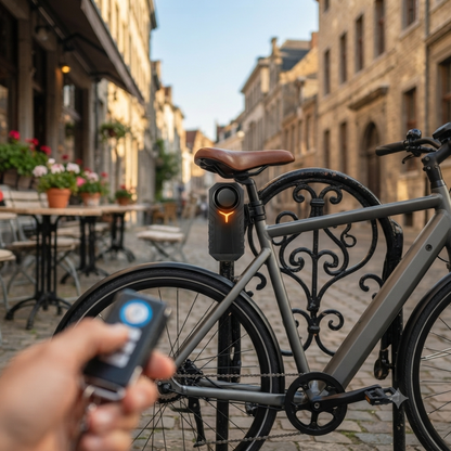 VeloReady AlarmGuard™ | Slim anti-diefstalalarm voor fietsen en e-bikes