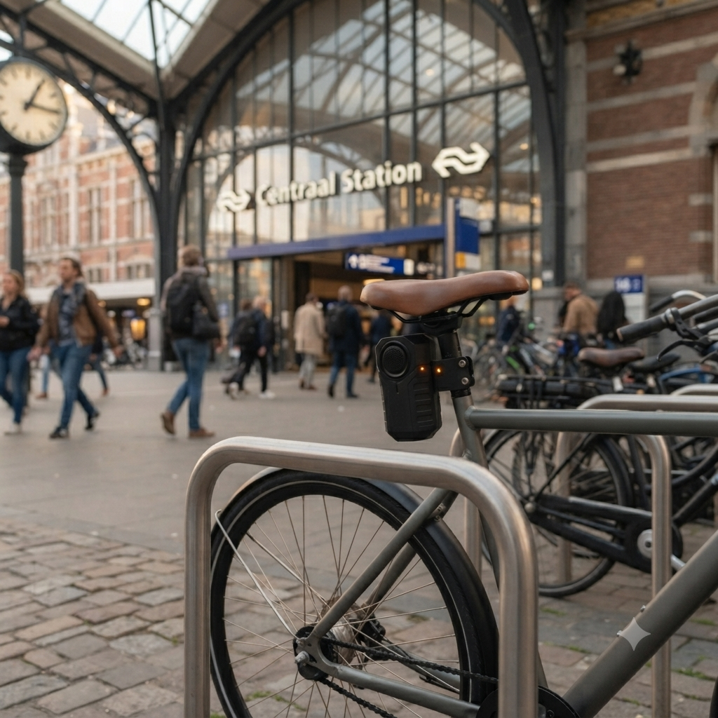 VeloReady AlarmGuard™ | Slim anti-diefstalalarm voor fietsen en e-bikes