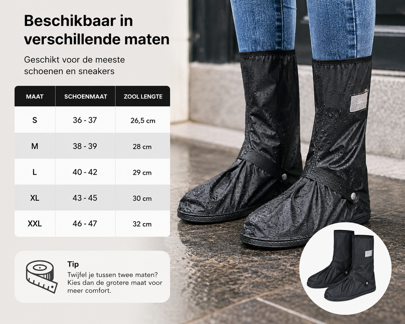 VeloDry Overschoenen | bescherm je schoenen tijdens elke fietsrit