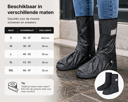 VeloDry Overschoenen | bescherm je schoenen tijdens elke fietsrit