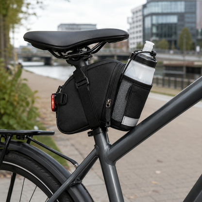 “VeloReady CarryGo™ – Ruime Waterdichte Fietszadeltas”