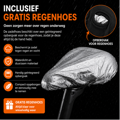 VeloComfort Gel Zadelhoes – Minder zadelpijn, meer fietsplezier